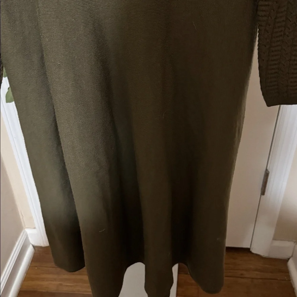 Boden Olive Long Sleeve Dress
